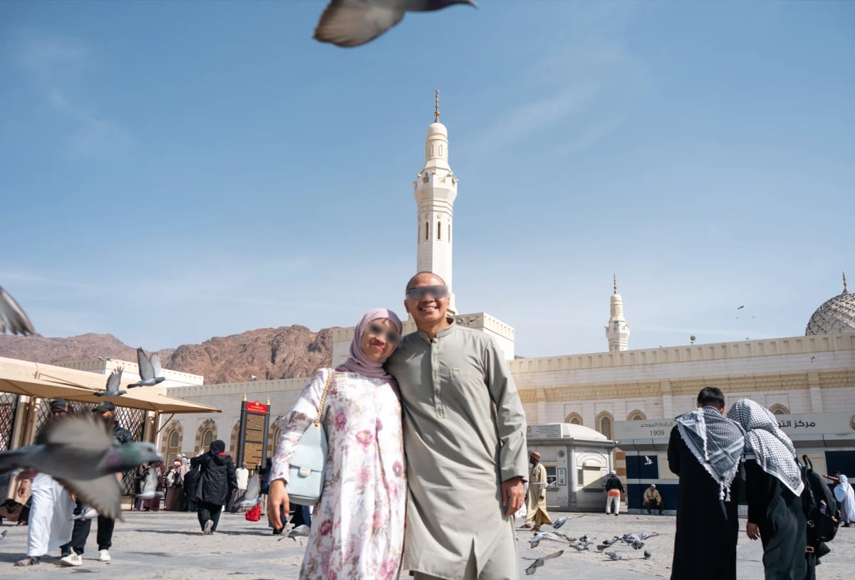 Jamaah di Jabal Uhud Madinah — napak tilas Perang Uhud bersama Elmuyassar